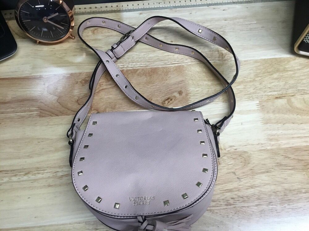 Victoria's Secret Festival Crossbody Bag Tassel Gold Studded Purse